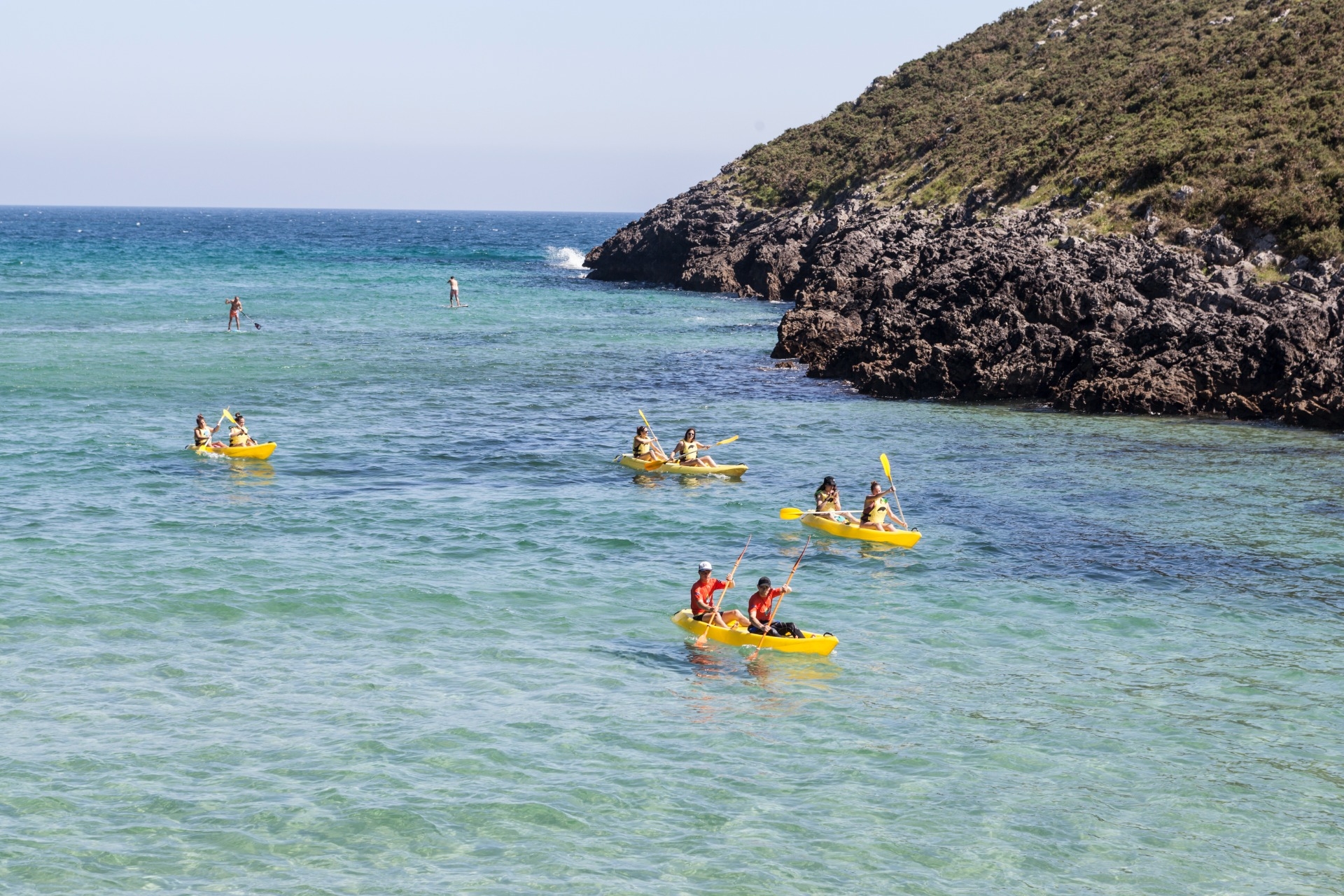 Tour en kayak de mar