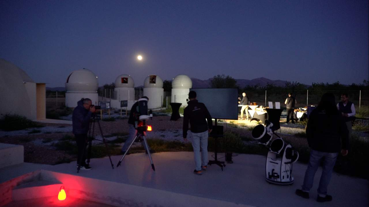 Telescopios para la observación de estrellas