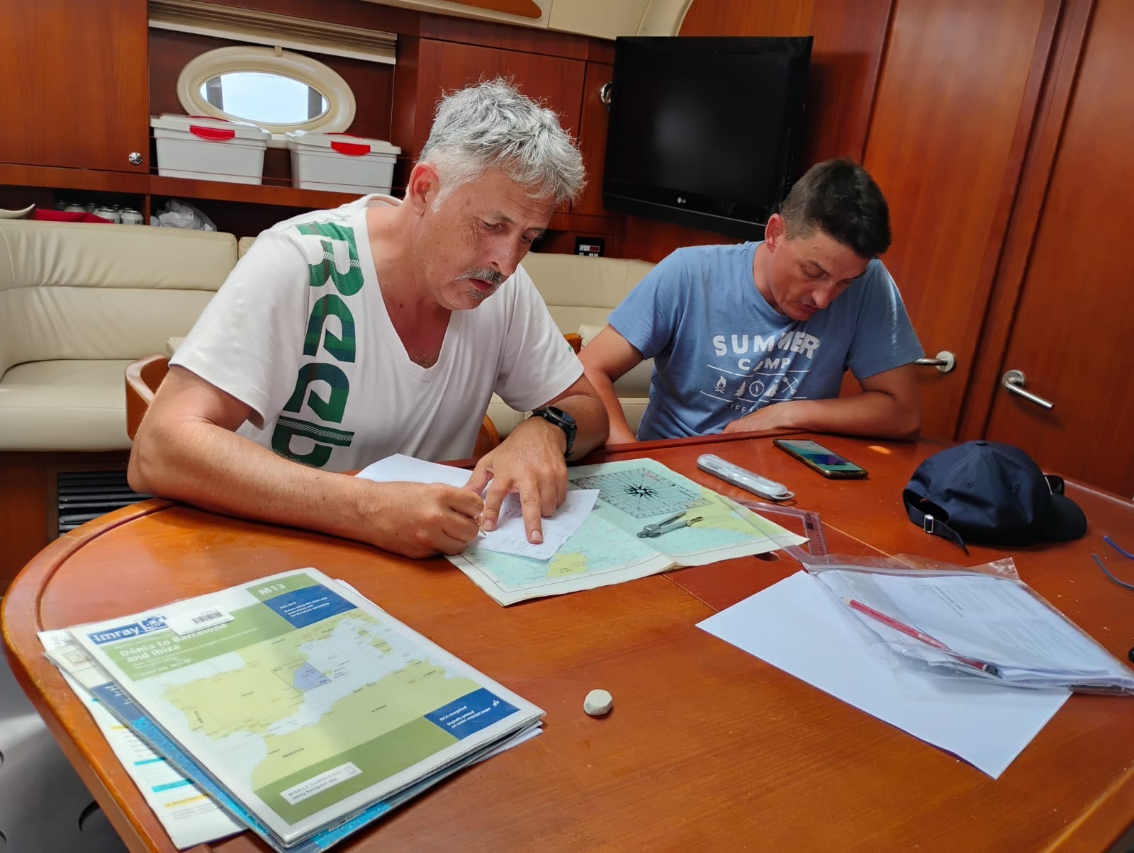 Imagen de PER a bordo