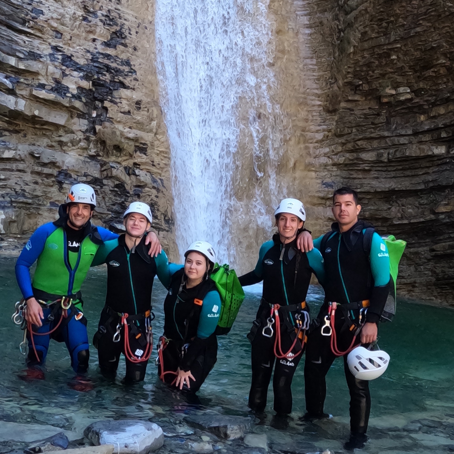 Imagen de Descenso del Barranco de Os Lucas