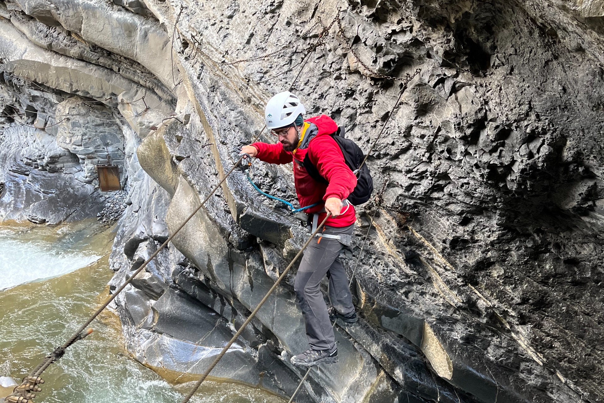 Imagen de V&iacute;a Ferrata del Sorrosal en Broto, Ordesa