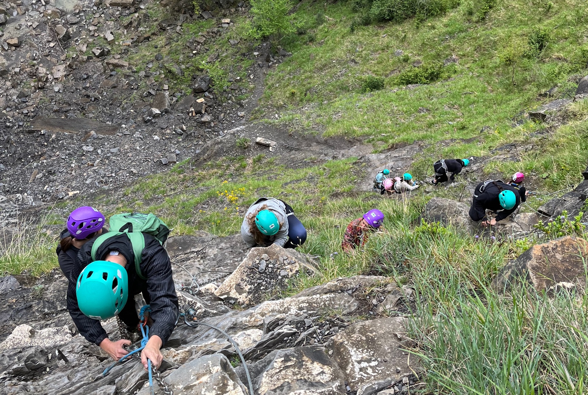 Imagen de V&iacute;a Ferrata del Sorrosal en Broto, Ordesa