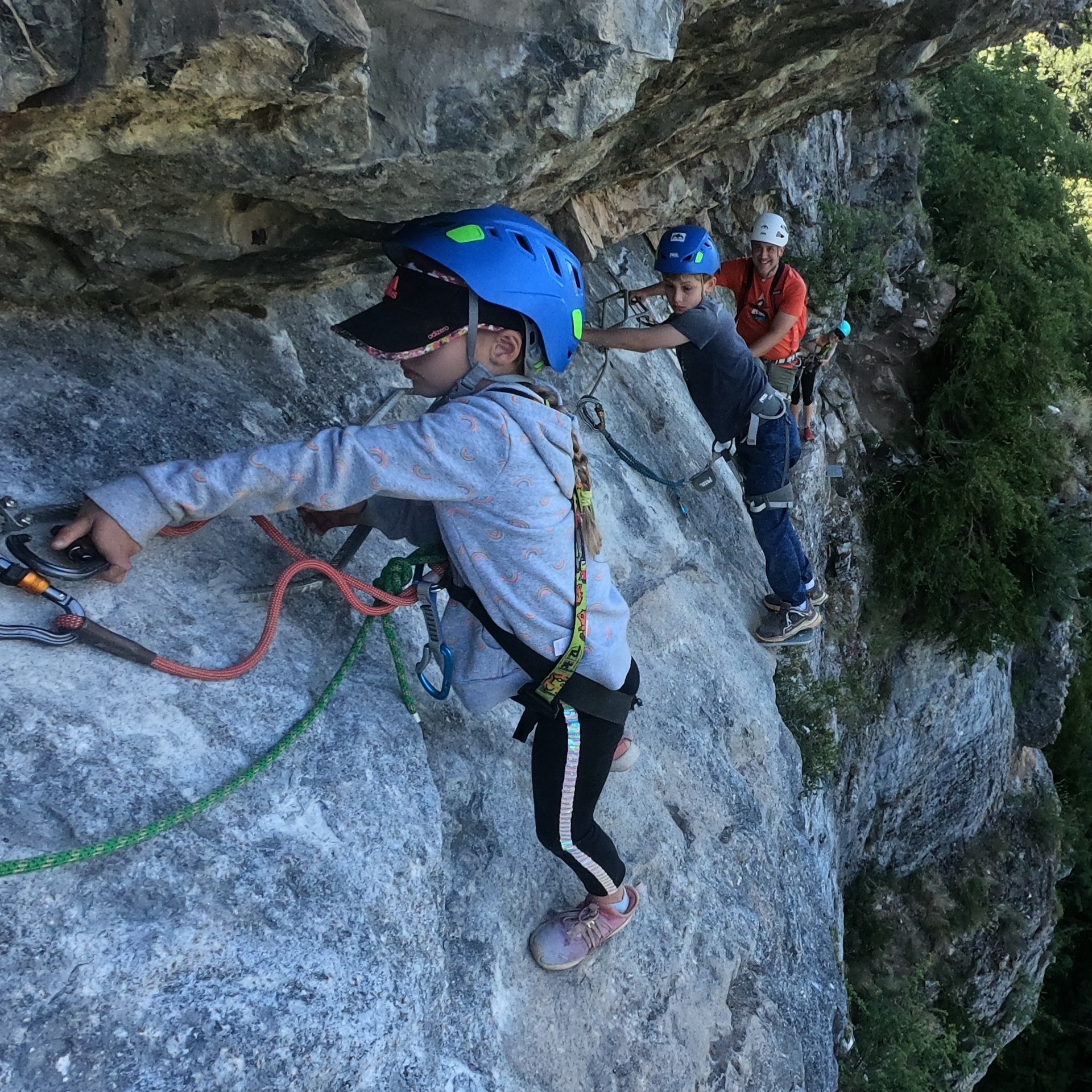 Imagen de V&iacute;a Ferrata del Escuacho en Escarrilla, Valle de Tena