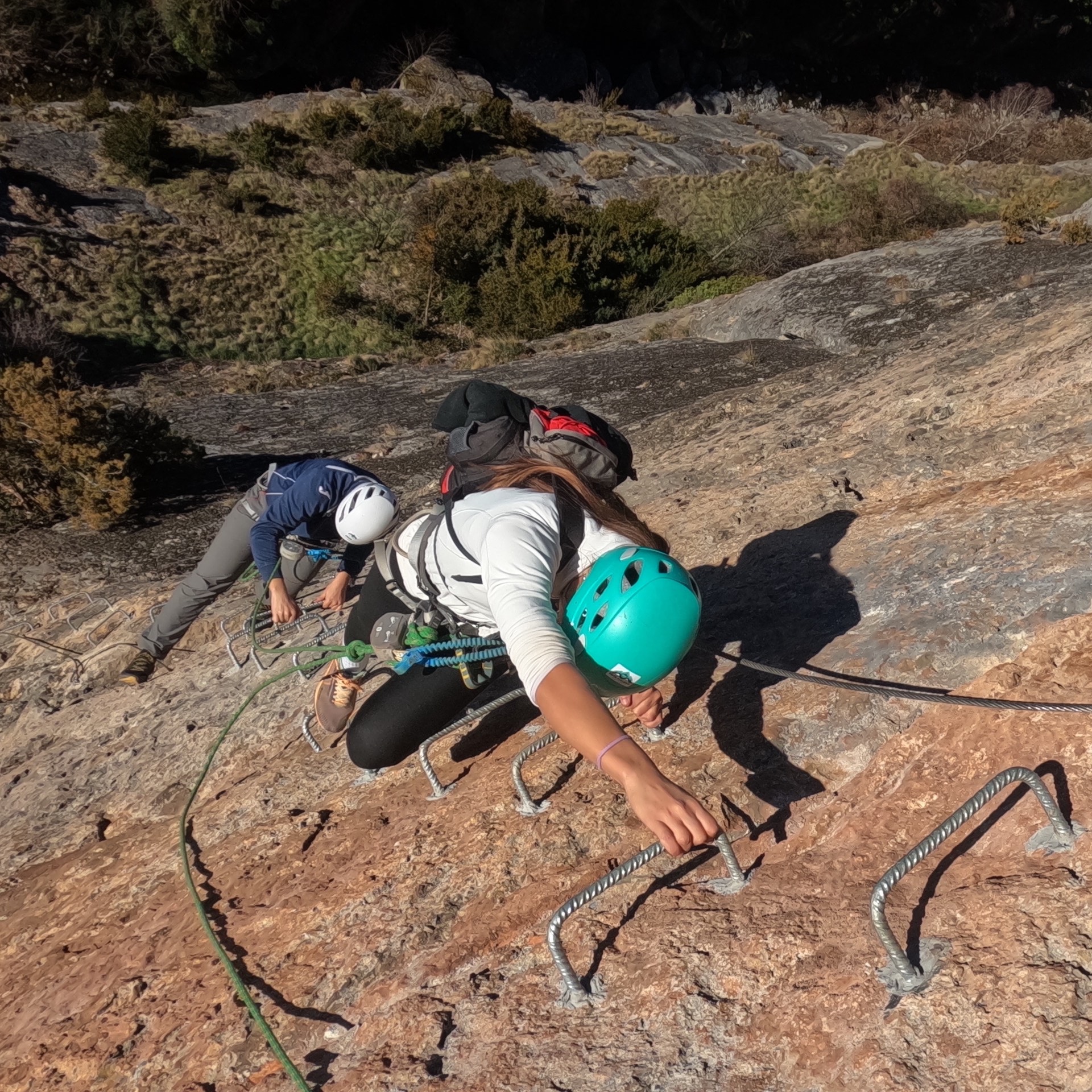 Imagen de V&iacute;a Ferrata del Escuacho en Escarrilla, Valle de Tena