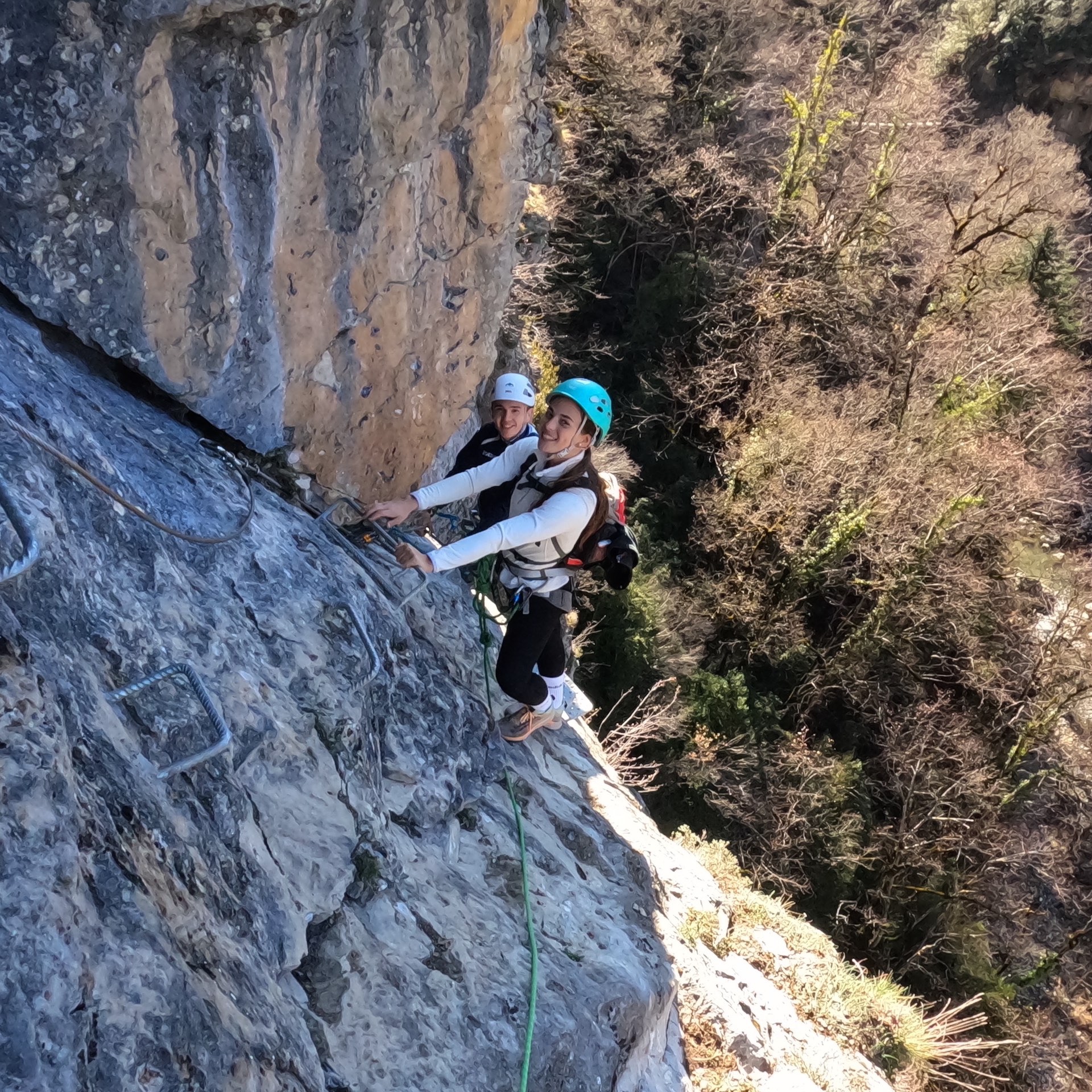 Imagen de V&iacute;a Ferrata del Escuacho en Escarrilla, Valle de Tena