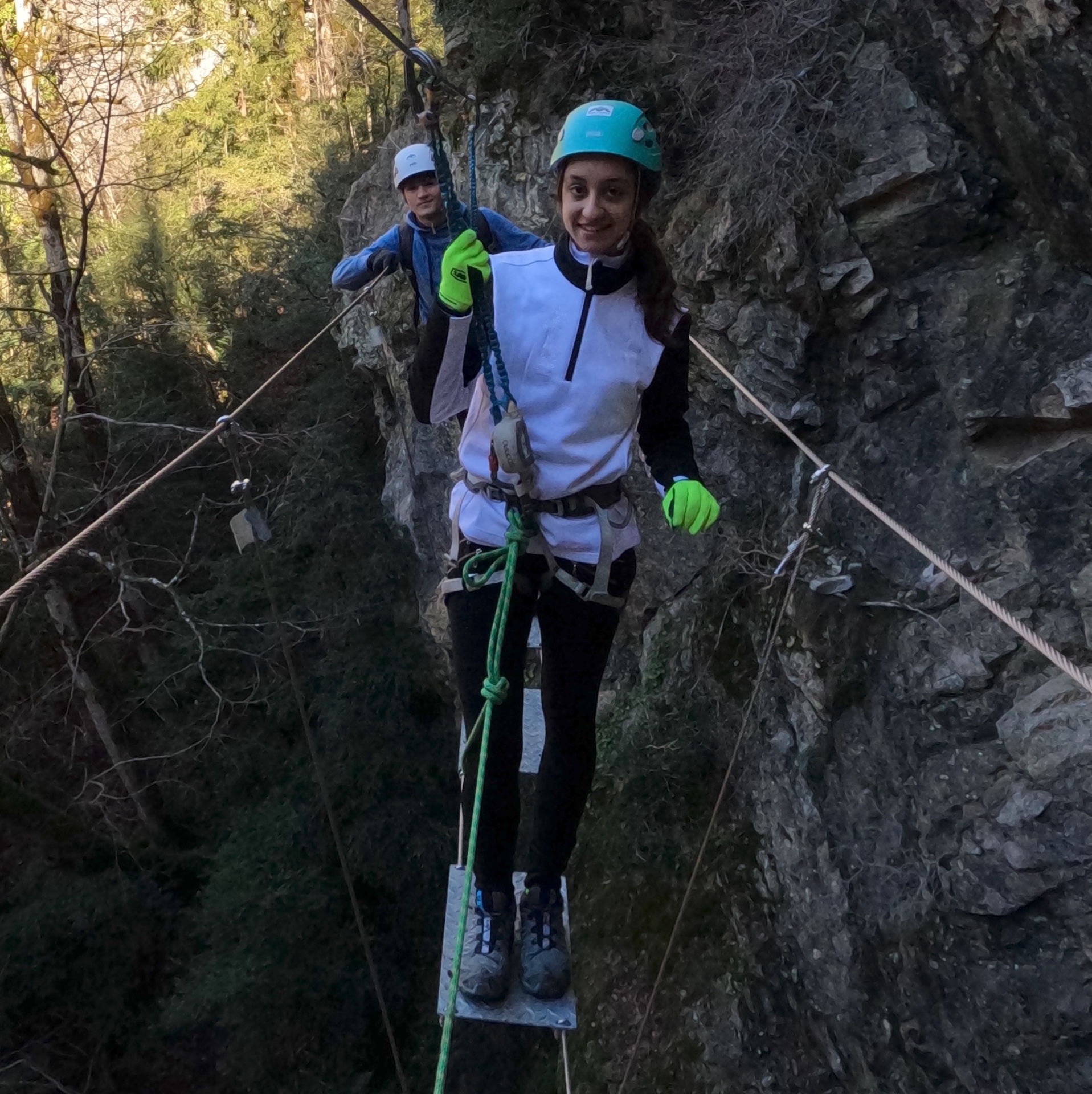 Imagen de V&iacute;a Ferrata del Escuacho en Escarrilla, Valle de Tena
