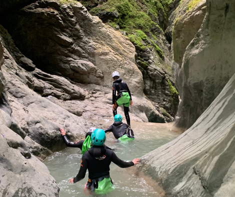 Imagen de Actividades en Ordesa: multiaventura de ferrata, barranco y rafting