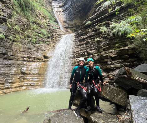 Imagen de Actividades en Ordesa: multiaventura de ferrata, barranco y rafting
