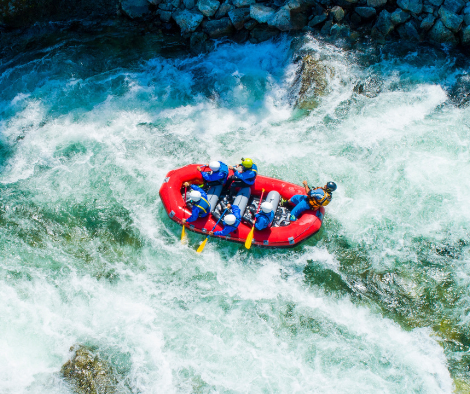 Imagen de Actividades en Ordesa: multiaventura de ferrata, barranco y rafting