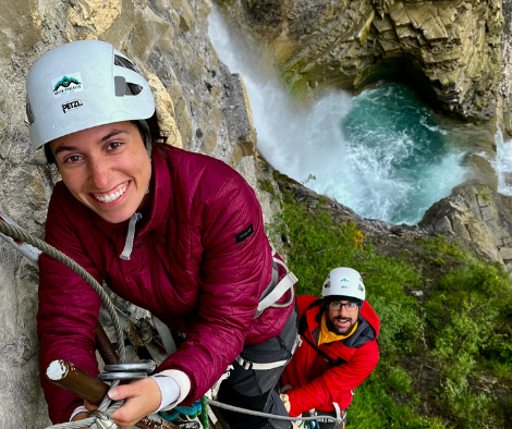 Imagen de Actividades en Ordesa: multiaventura de ferrata, barranco y rafting