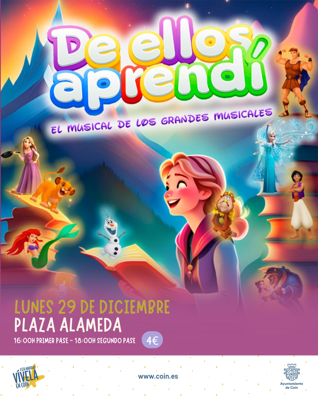 Imagen de De ellos aprendí - El musical de los grandes musicales