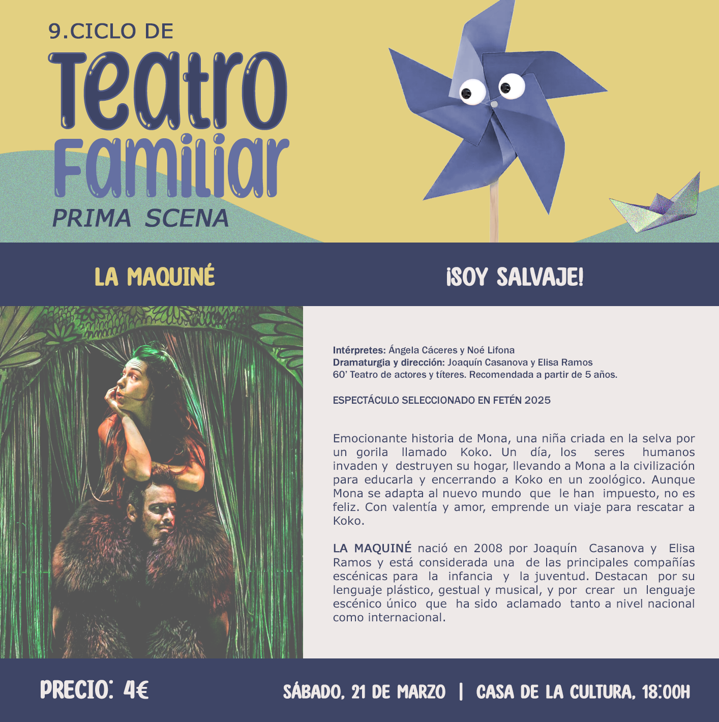 Imagen de LA MAQUIN&Eacute;: &iexcl;Soy salvaje!