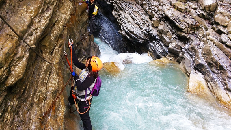 Imagen de Pack Barranquismo + Vía ferrata (1 día).