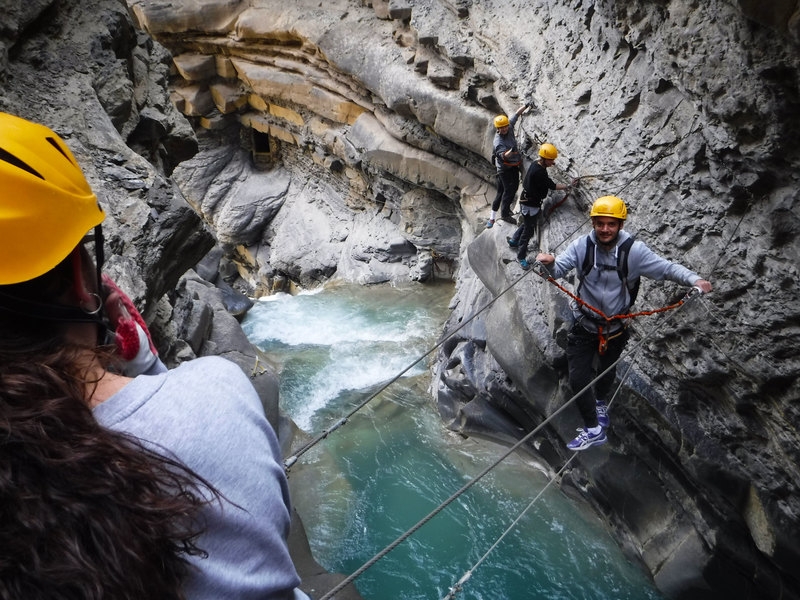 Imagen de Pack Barranquismo + Vía ferrata (1 día).