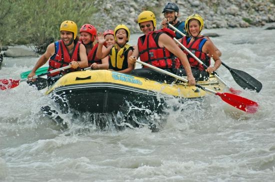 Imagen de Rafting familiar en el río Esera