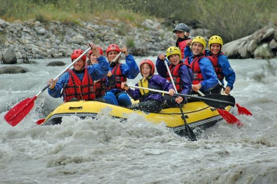 Imagen de Rafting familiar en el río Esera