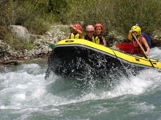 Imagen de Rafting familiar en el río Esera