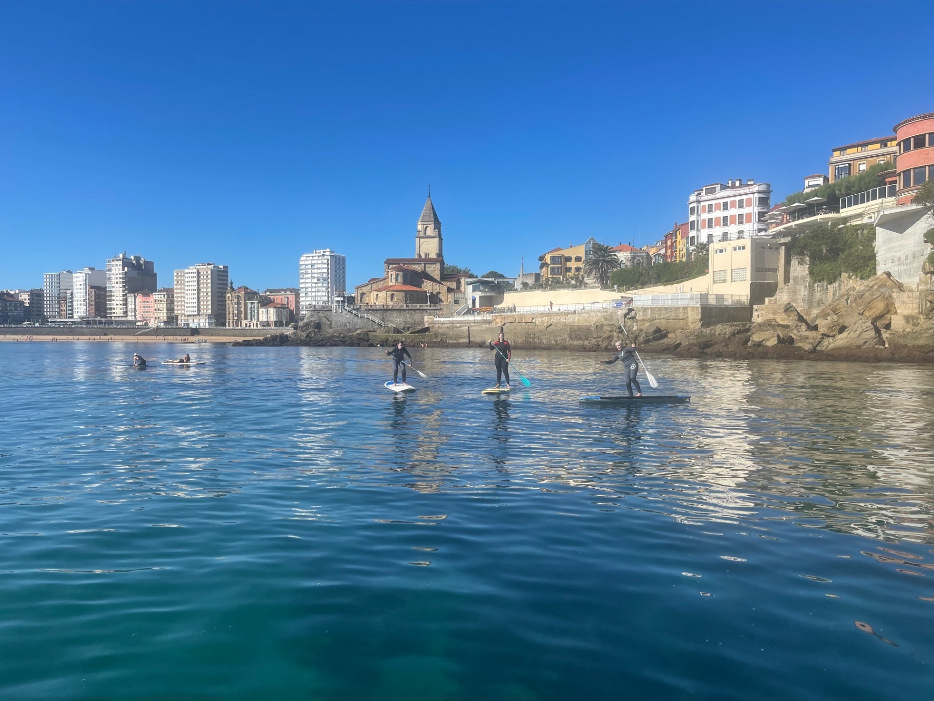Imagen de Ruta en paddle por la costa de Gijón