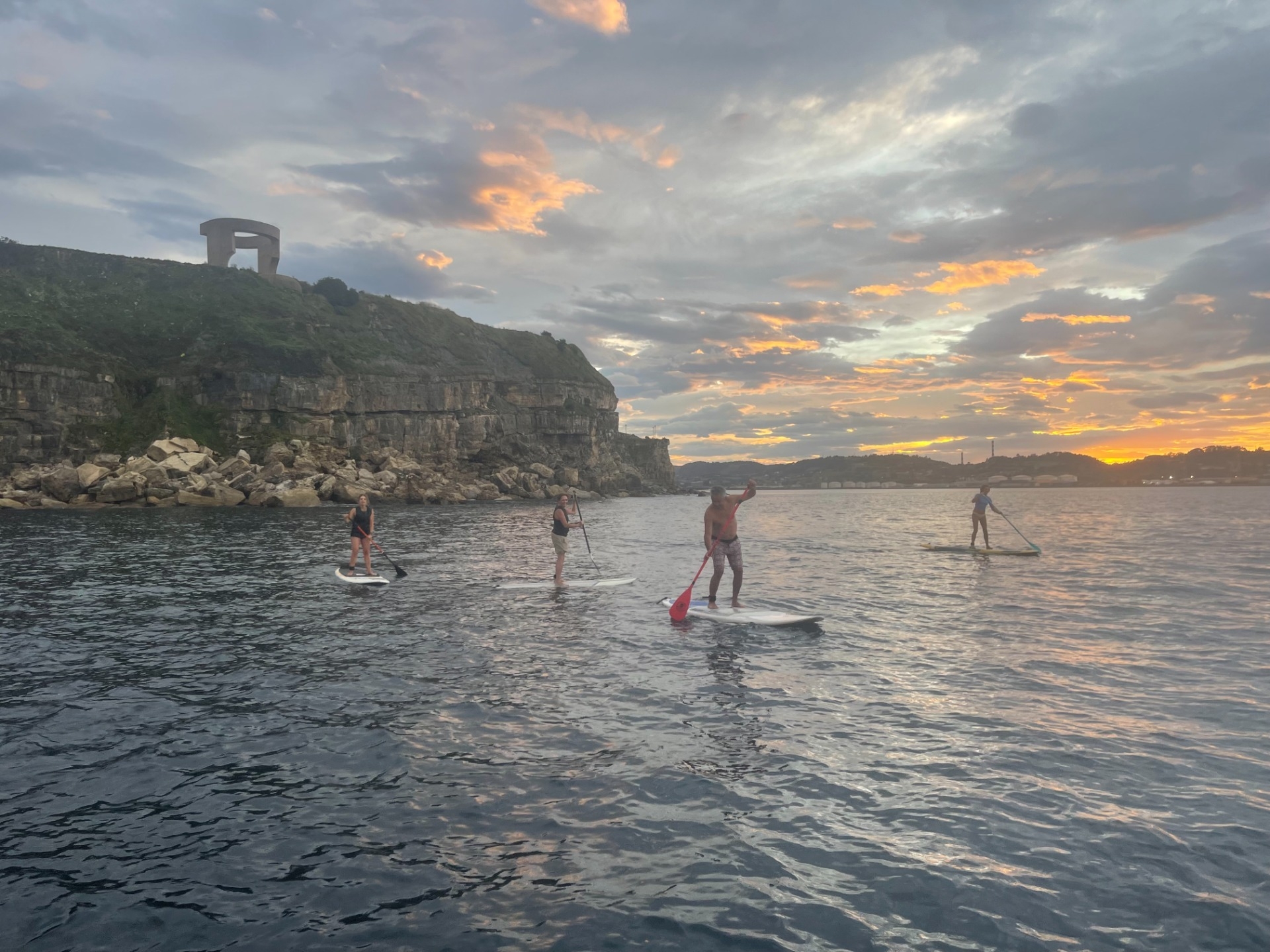 Imagen de Ruta en paddle por la costa de Gijón