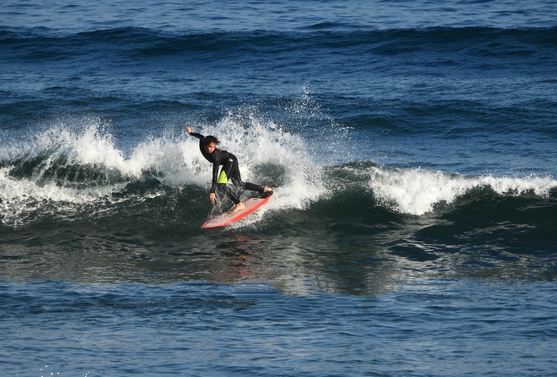 Imagen de Curso de surf de 3 meses, sábados o domingos.