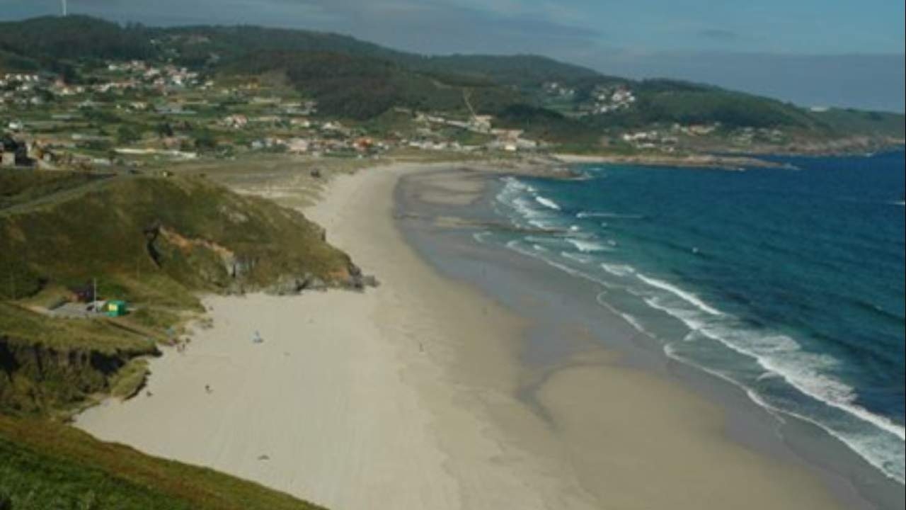 Impresionante playa en Galicia