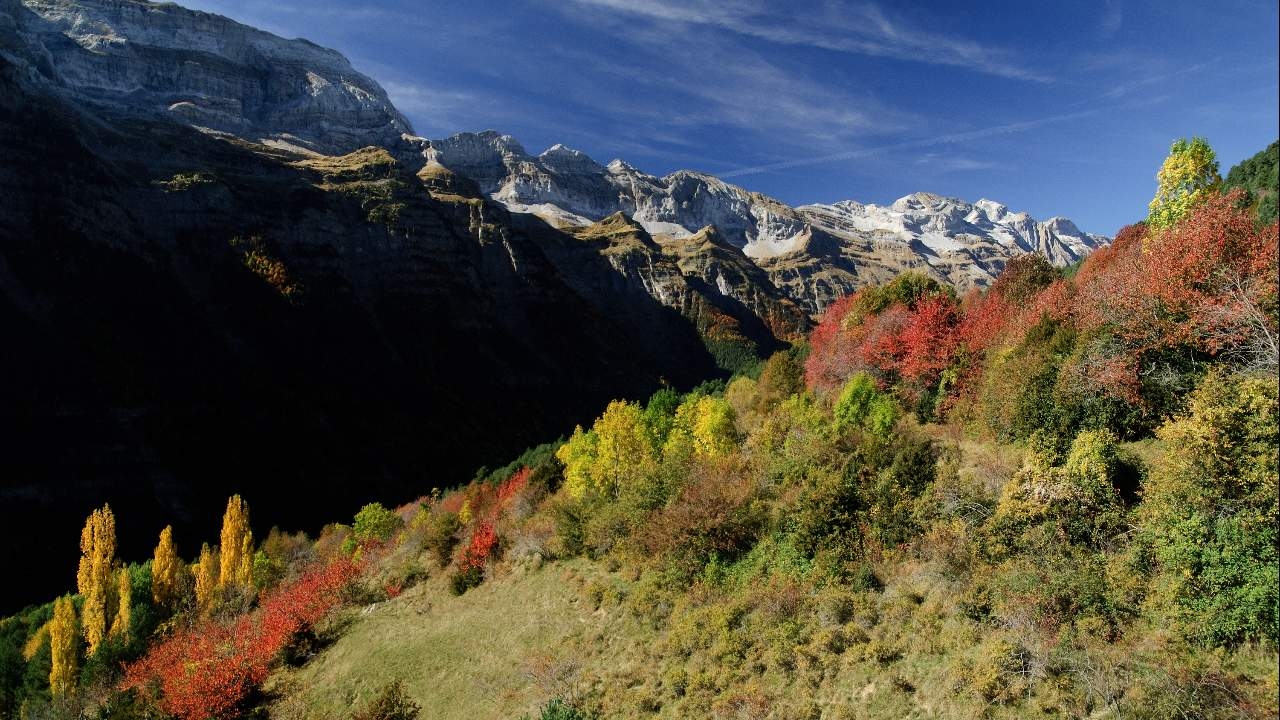 Valle de Pineta otoño. 