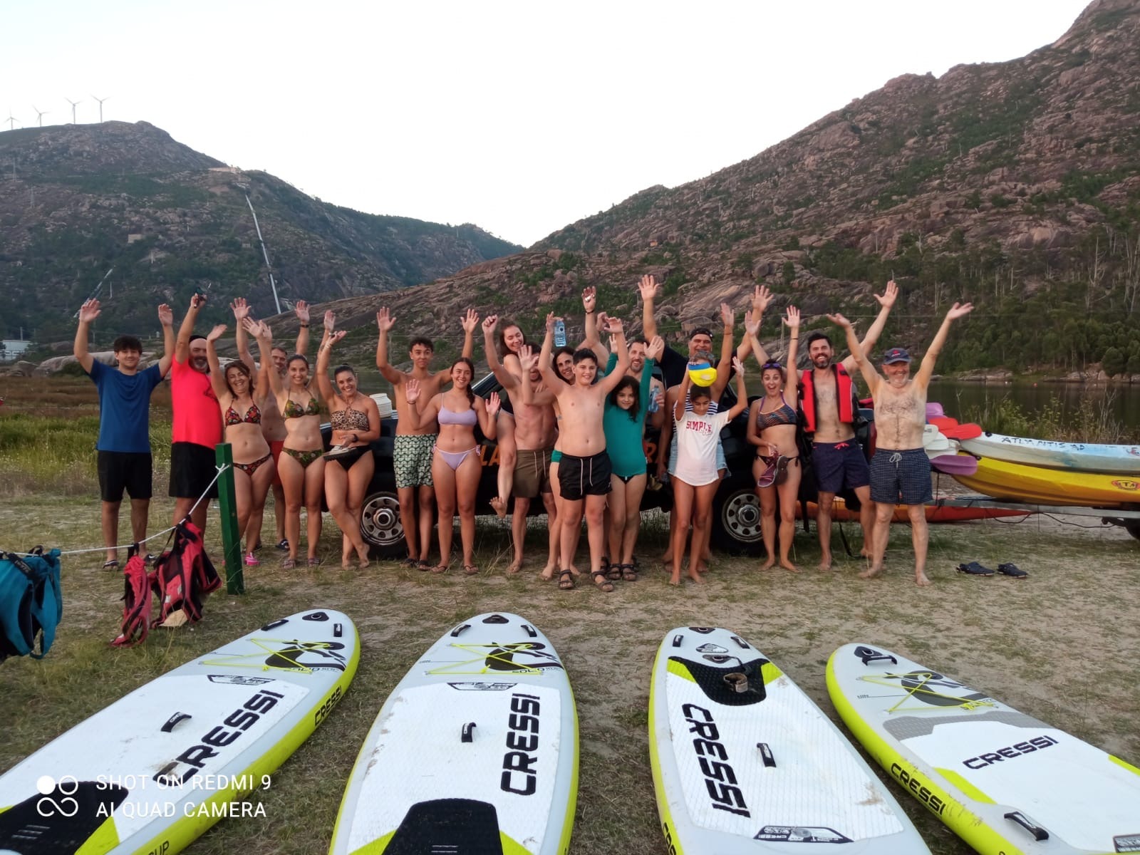  Alquiler tablas de paddle surf y visita la cascada de ezaro