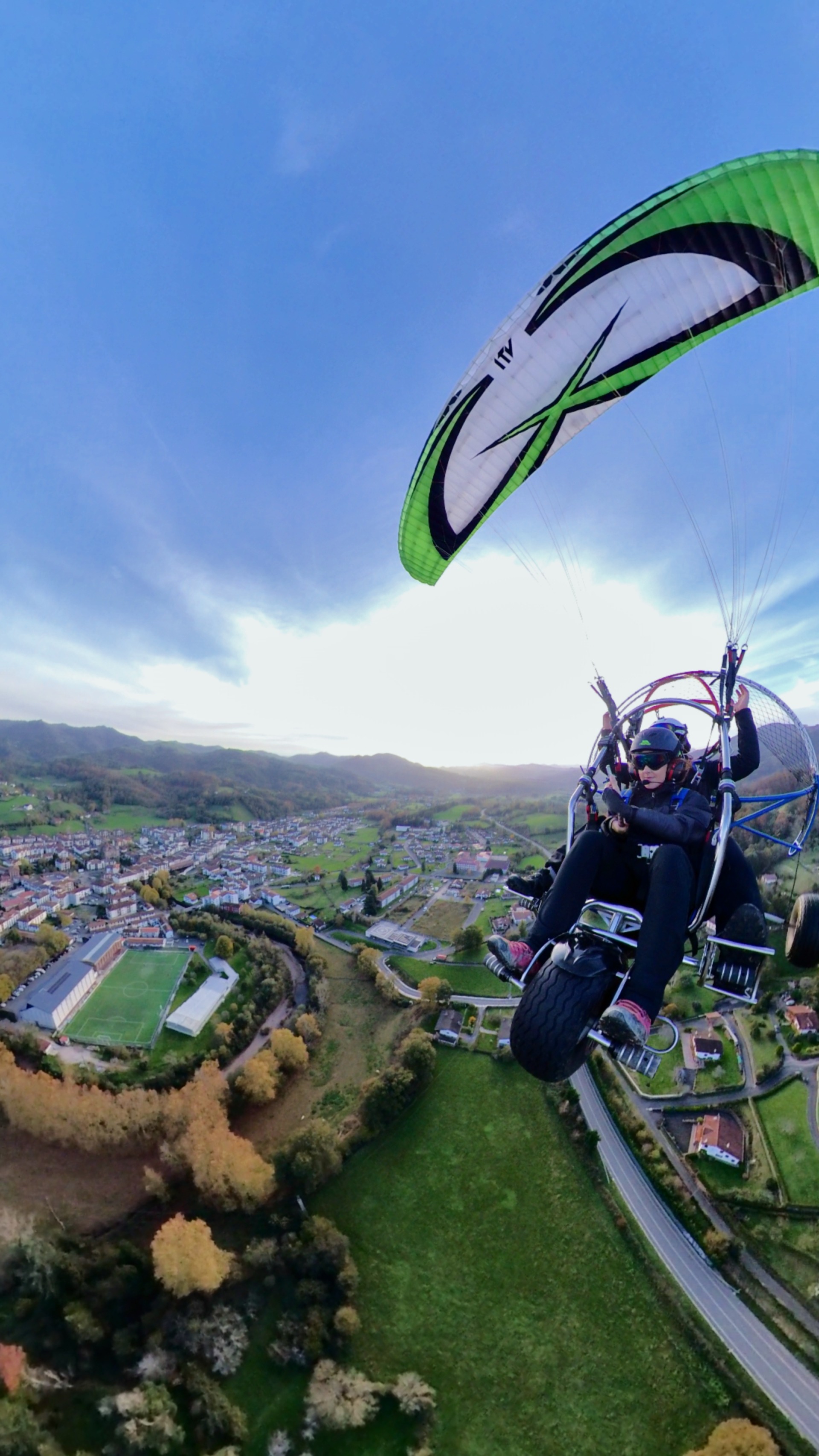  parapente con motor en navarra