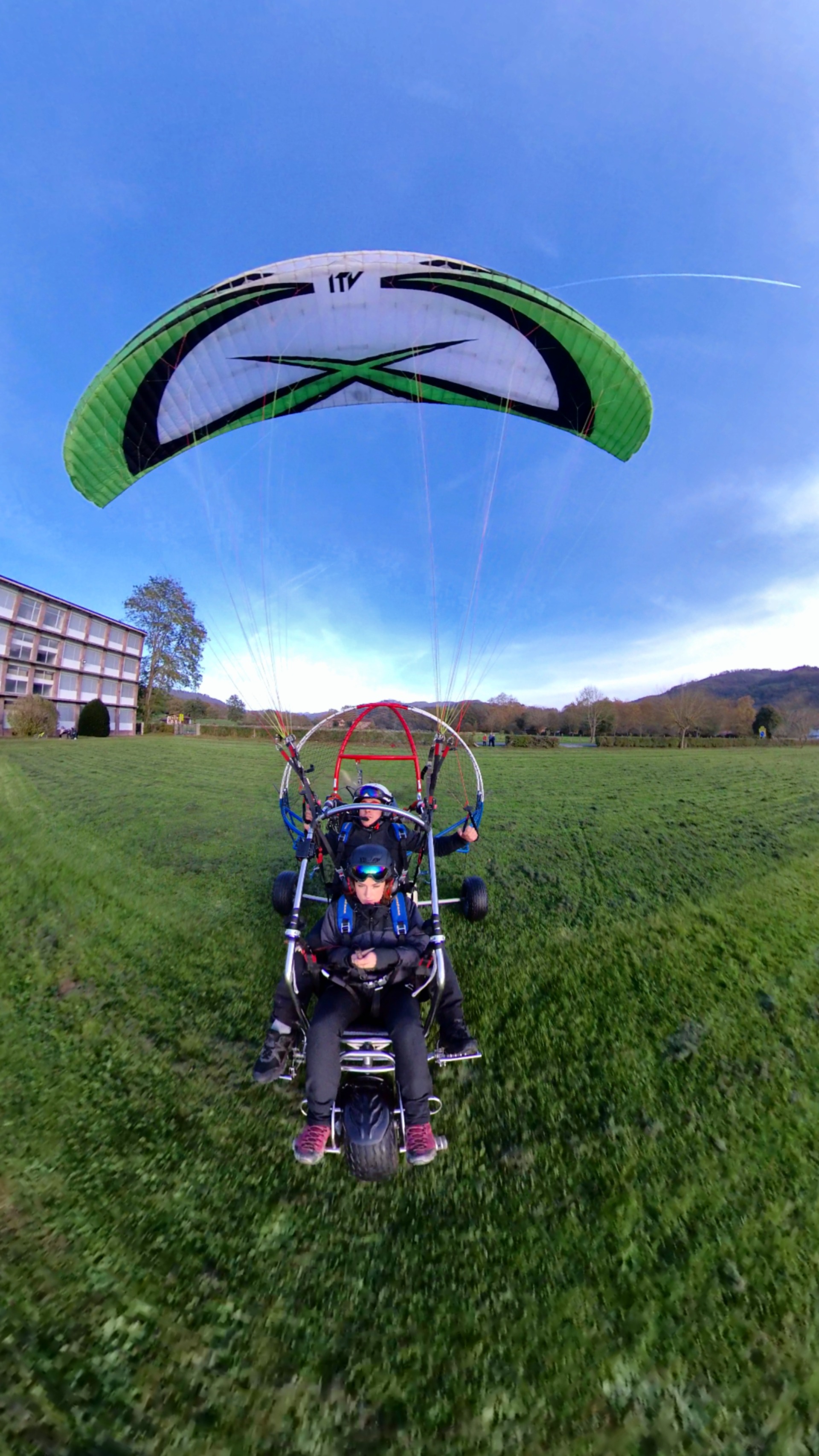  parapente con motor en navarra