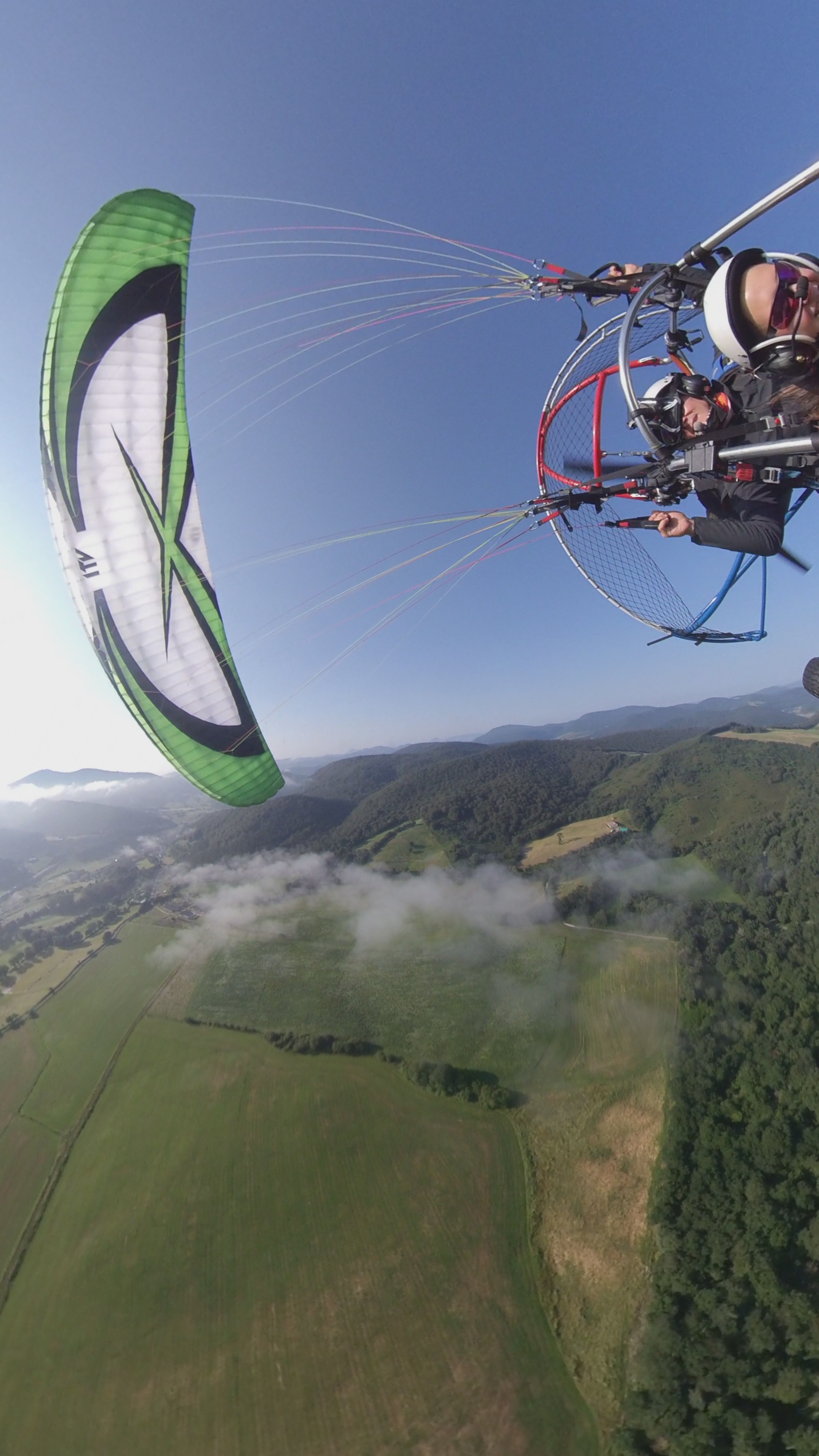  parapente con motor en navarra