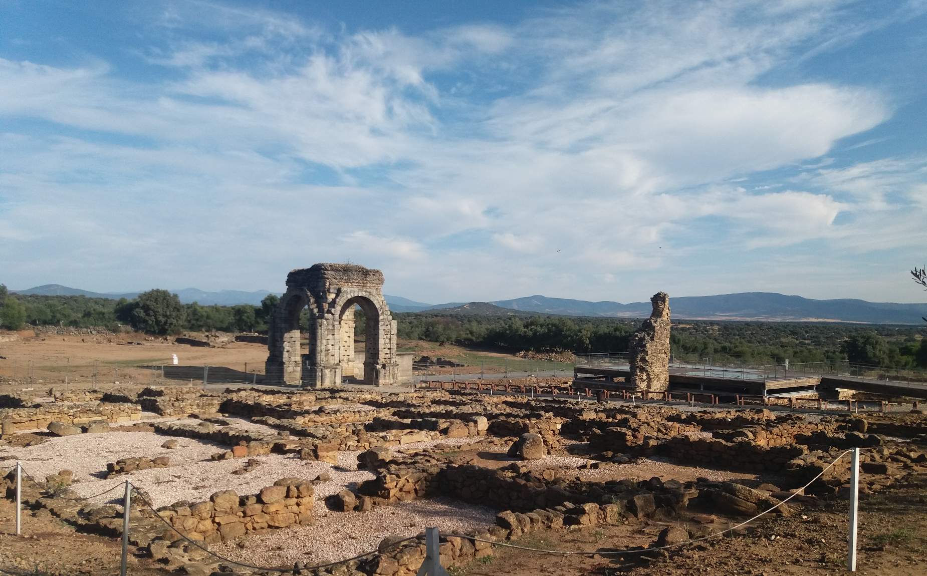 Archaeological site of the Roman city of Cáparra